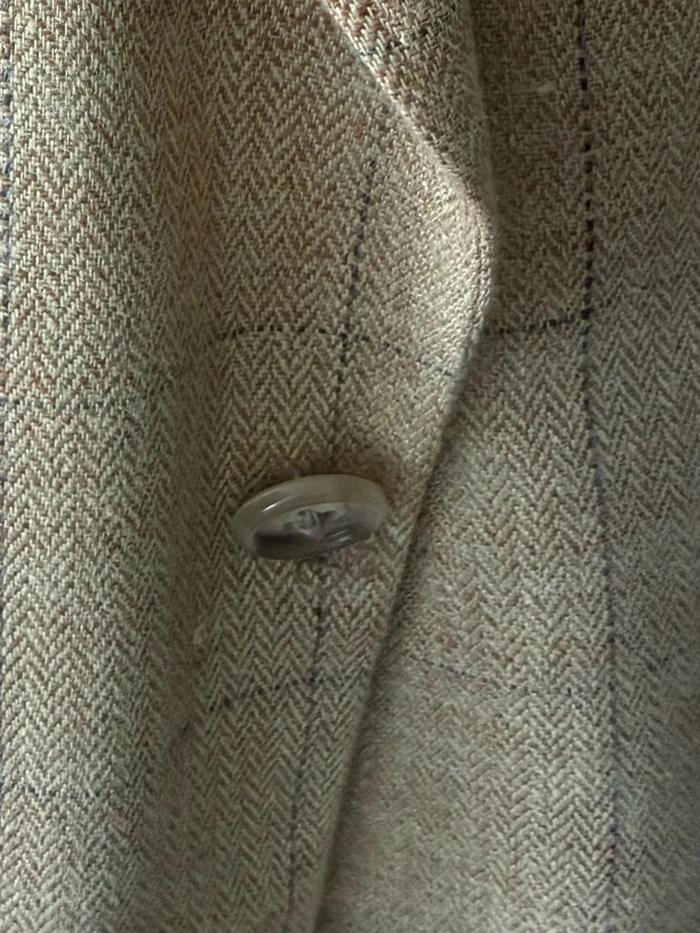 BROOKS BROTHERS 100% LINEN Sport Coat Jacket Size 43L